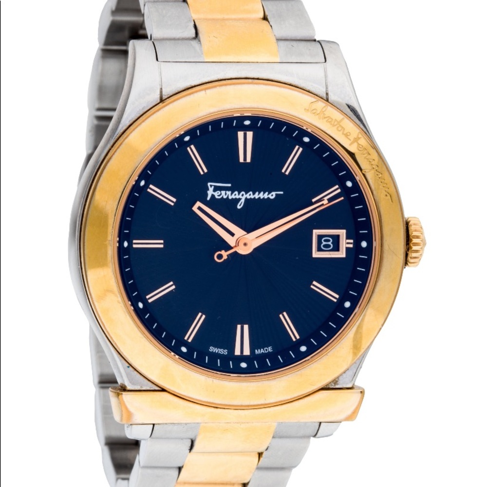 Salvatore Ferragamo 1898 40 mm ladies watch.Needs new battery price dropped $100